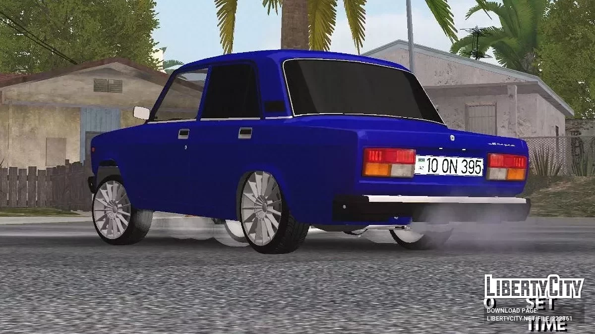 ВАЗ 2107 Azelow / GTA San Andreas (iOS, Android)