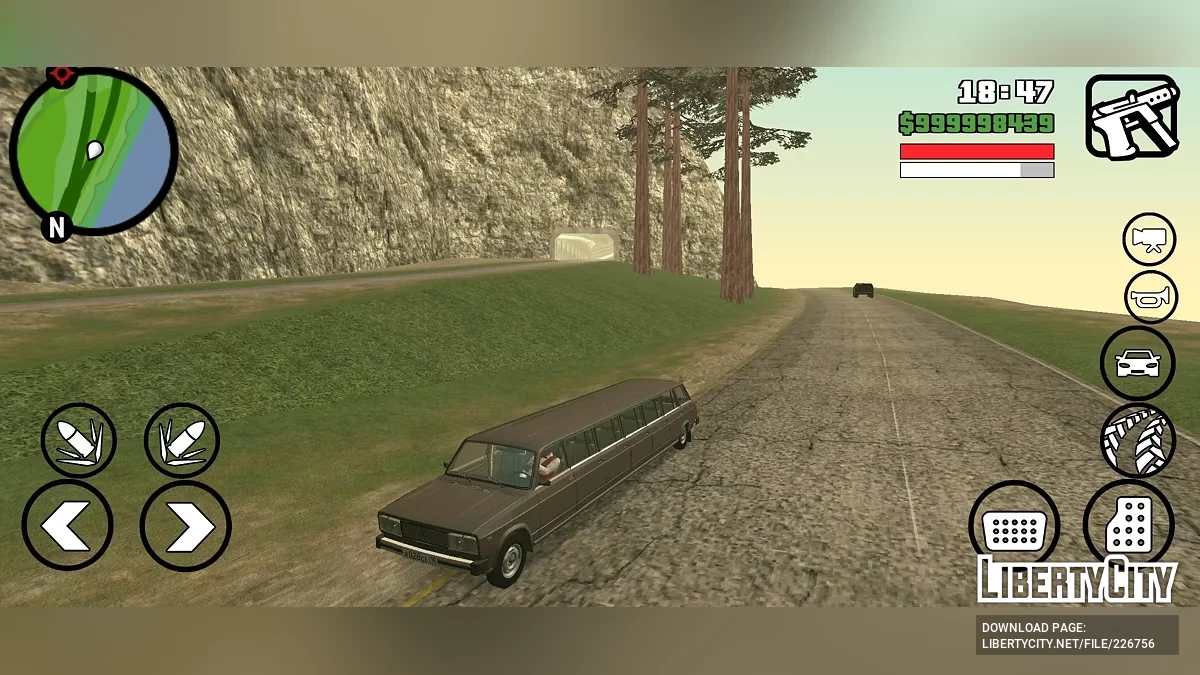 LADA 2104 с 13 дверями / GTA San Andreas (iOS, Android)