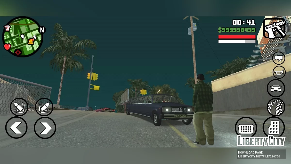 LADA 2104 с 13 дверями / GTA San Andreas (iOS, Android)