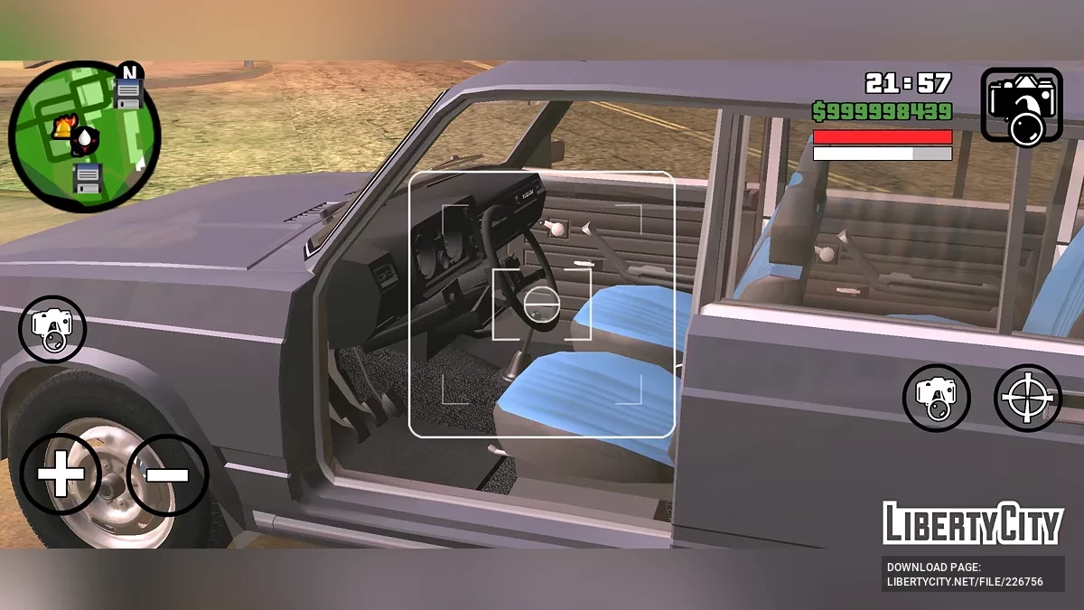 LADA 2104 с 13 дверями / GTA San Andreas (iOS, Android)