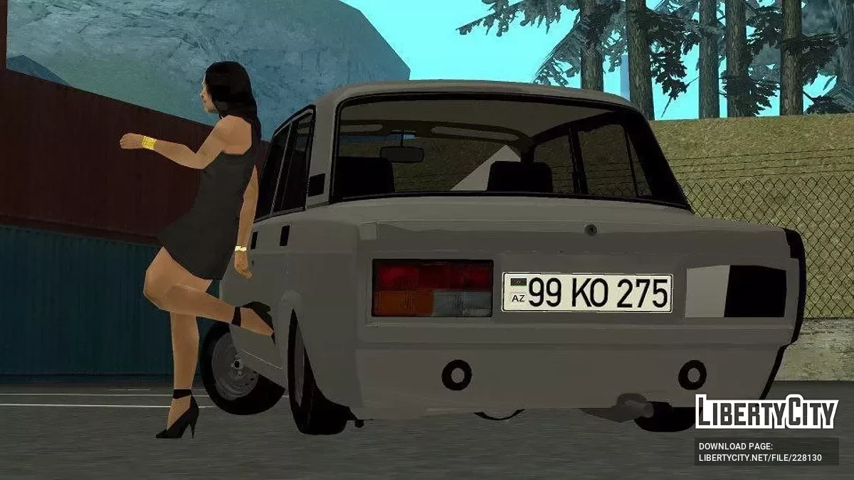 ВАЗ 2107 AZE / GTA San Andreas (iOS, Android)