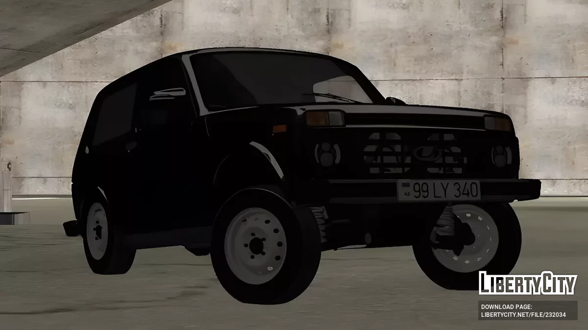2019 Lada Niva Azerbaijan / GTA San Andreas (iOS, Android)