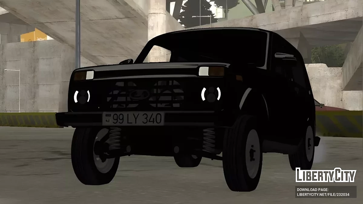2019 Lada Niva Azerbaijan / GTA San Andreas (iOS, Android)