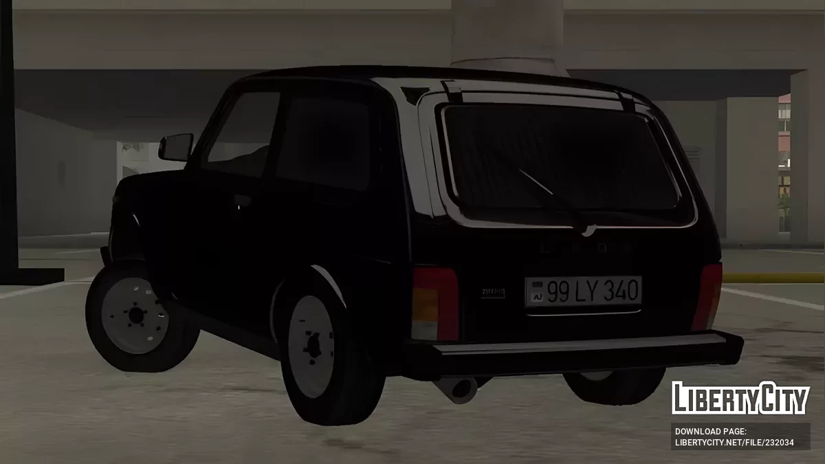 2019 Lada Niva Azerbaijan / GTA San Andreas (iOS, Android)