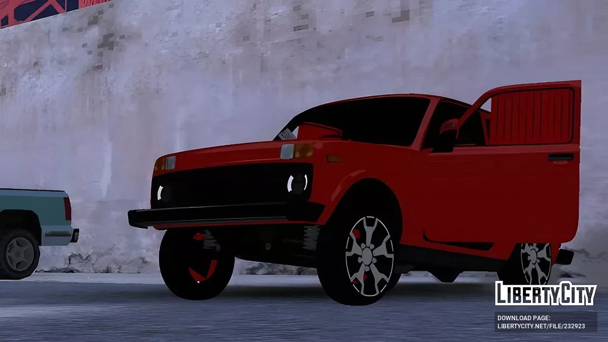 2021 Lada Niva Red Aze Avtosh (Qırmızı Niva) / GTA San Andreas (iOS, Android)