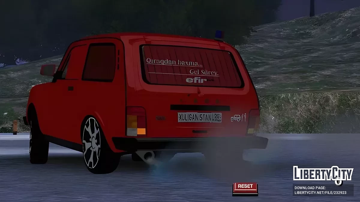 2021 Lada Niva Red Aze Avtosh (Qırmızı Niva) / GTA San Andreas (iOS, Android)