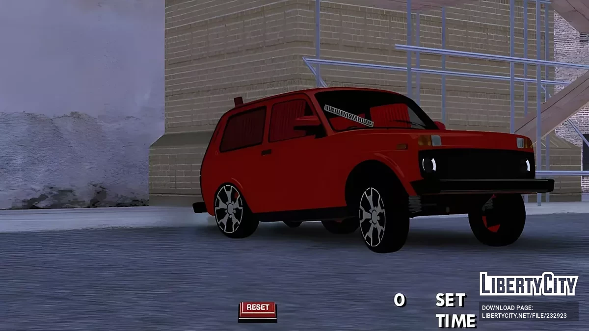2021 Lada Niva Red Aze Avtosh (Qırmızı Niva) / GTA San Andreas (iOS, Android)