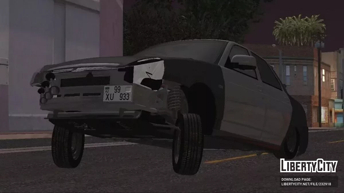 Lada 2170 Priora Xuliqan Style / GTA San Andreas (iOS, Android)