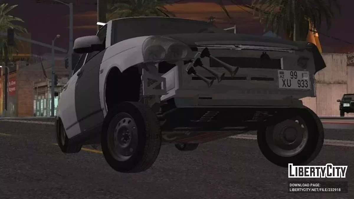 Lada 2170 Priora Xuliqan Style / GTA San Andreas (iOS, Android)