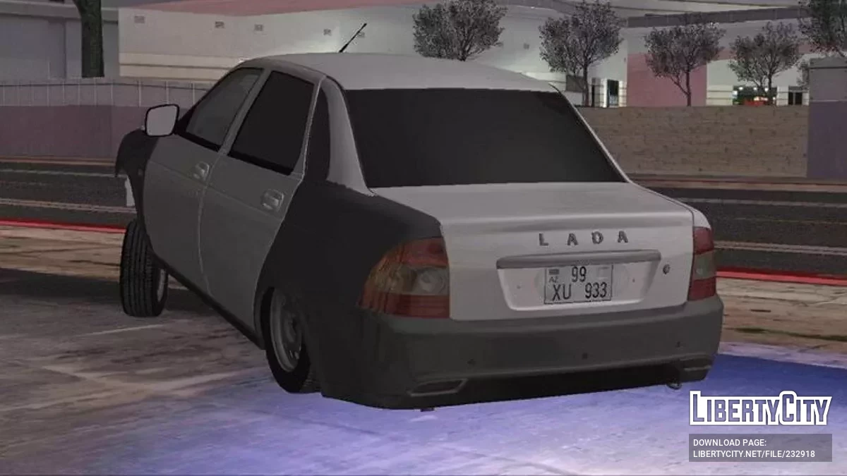 Lada 2170 Priora Xuliqan Style / GTA San Andreas (iOS, Android)