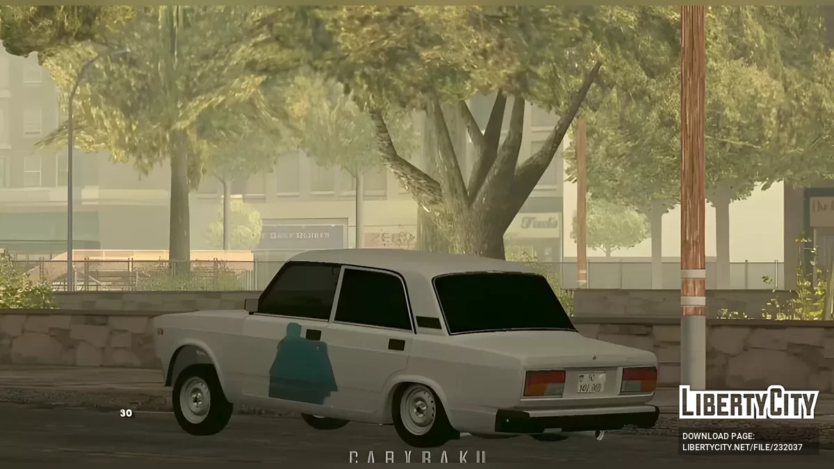 ВАЗ 2107 Azerbaijan Hooligan / GTA San Andreas (iOS, Android)