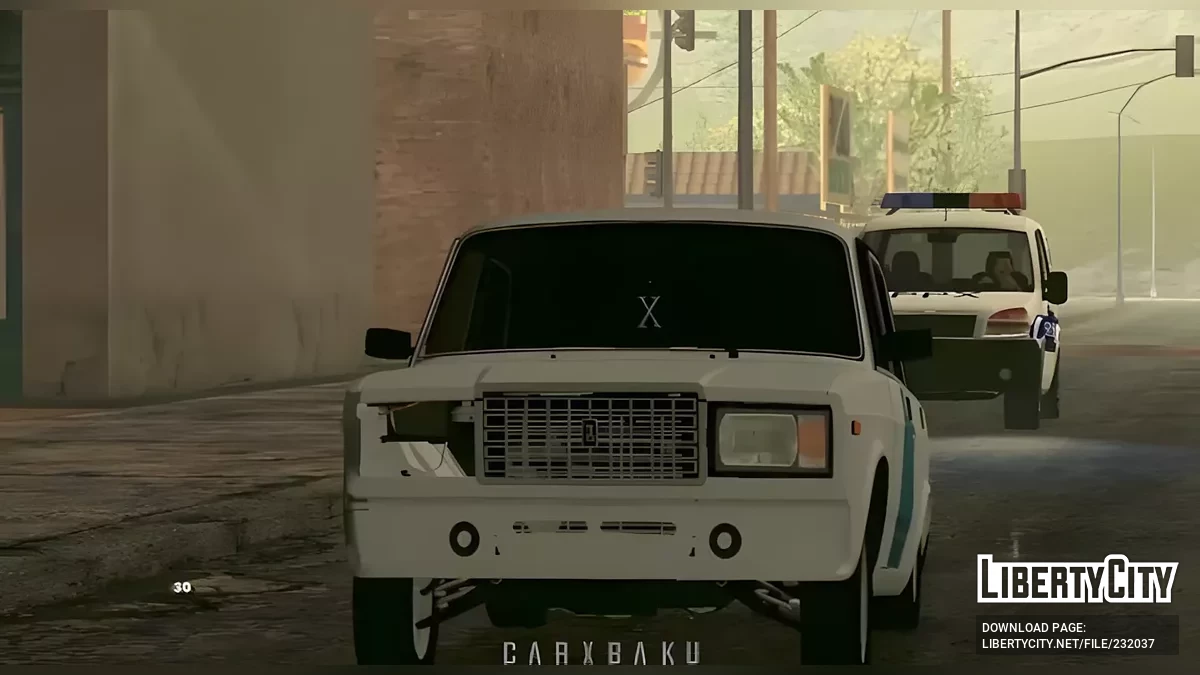 ВАЗ 2107 Azerbaijan Hooligan / GTA San Andreas (iOS, Android)