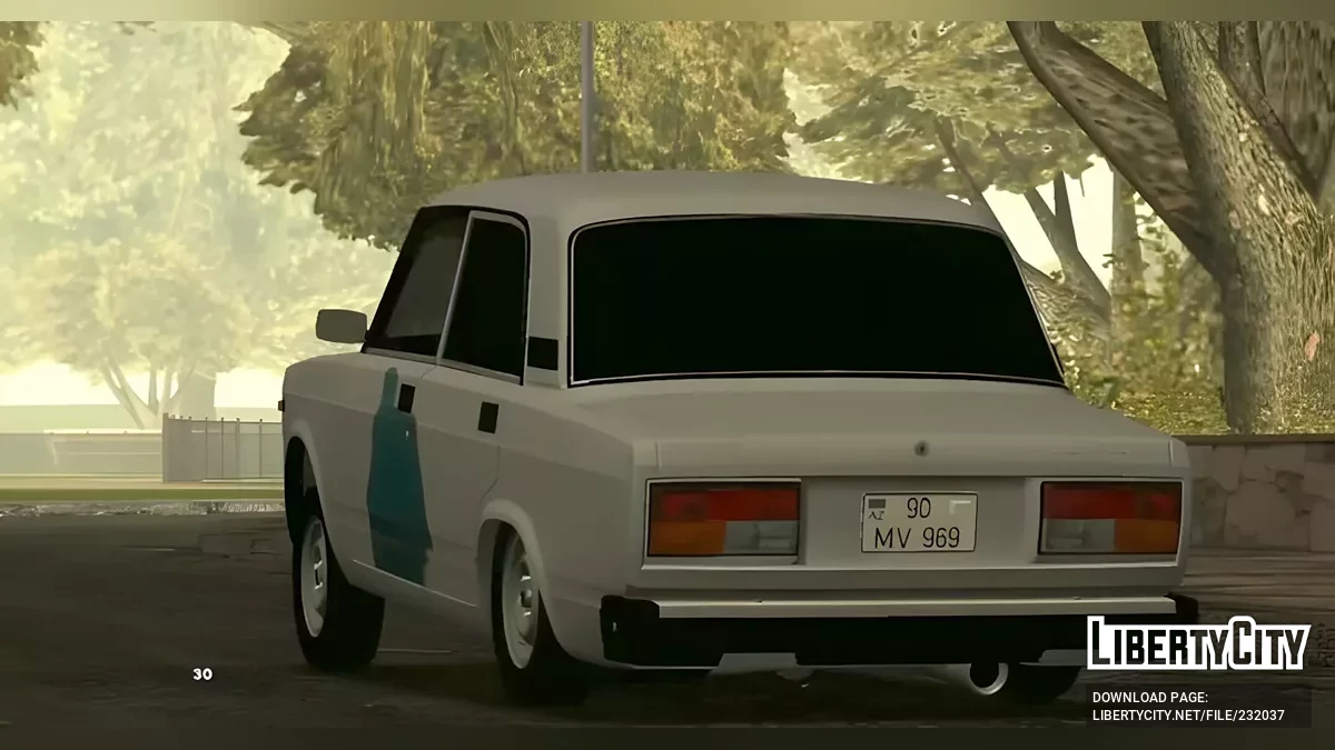 ВАЗ 2107 Azerbaijan Hooligan / GTA San Andreas (iOS, Android)