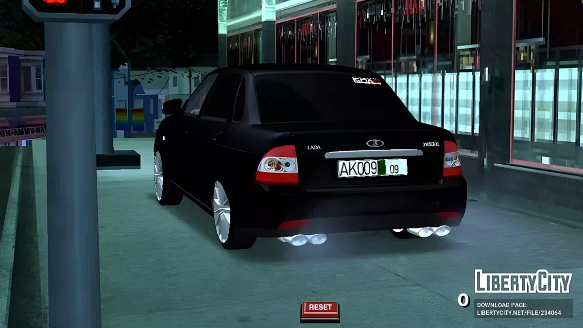 2018 Lada Priora Azerbaijan / GTA San Andreas (iOS, Android)