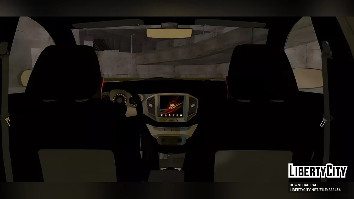 Lada Vesta Avtosh Azerbaijan / GTA San Andreas (iOS, Android)