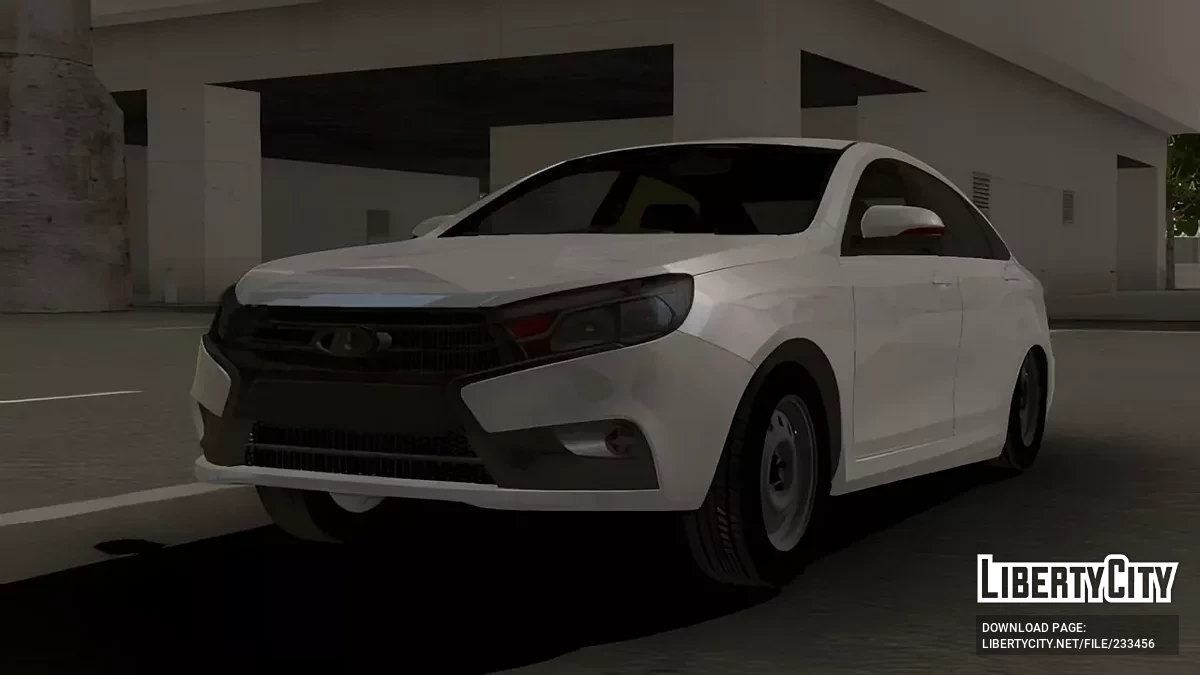 Lada Vesta Avtosh Azerbaijan / GTA San Andreas (iOS, Android)