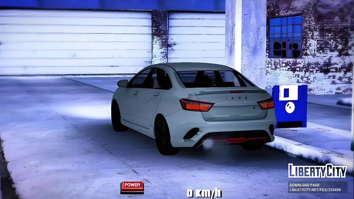 Lada Vesta Sport Baku Azerbaijan / GTA San Andreas (iOS, Android)