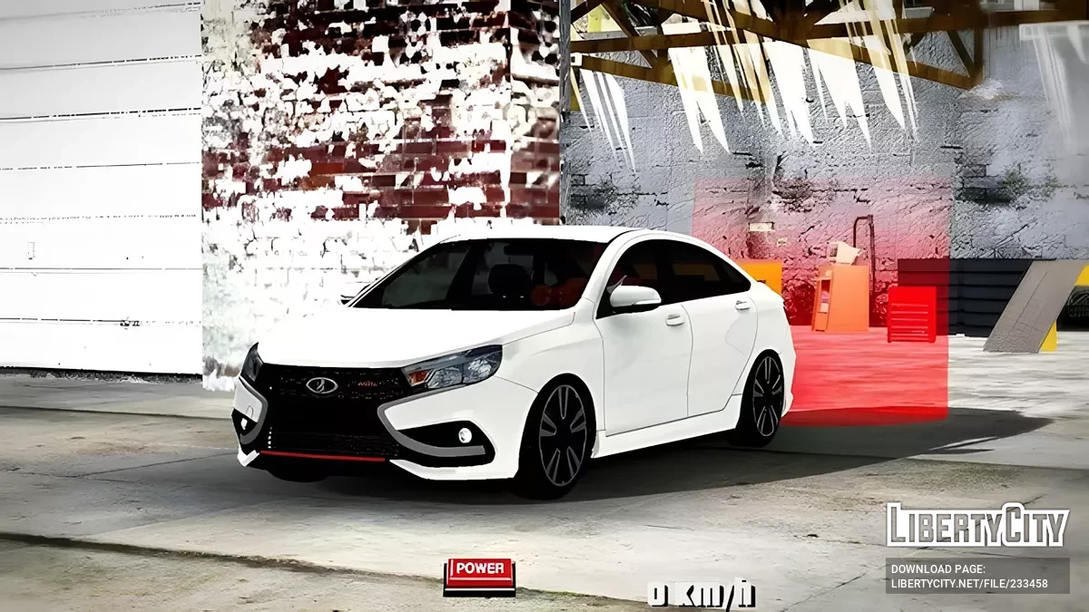 Lada Vesta Sport Baku Azerbaijan / GTA San Andreas (iOS, Android)