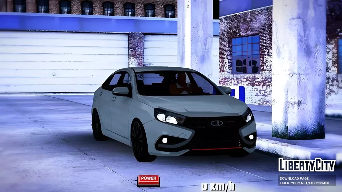 Lada Vesta Sport Baku Azerbaijan / GTA San Andreas (iOS, Android)