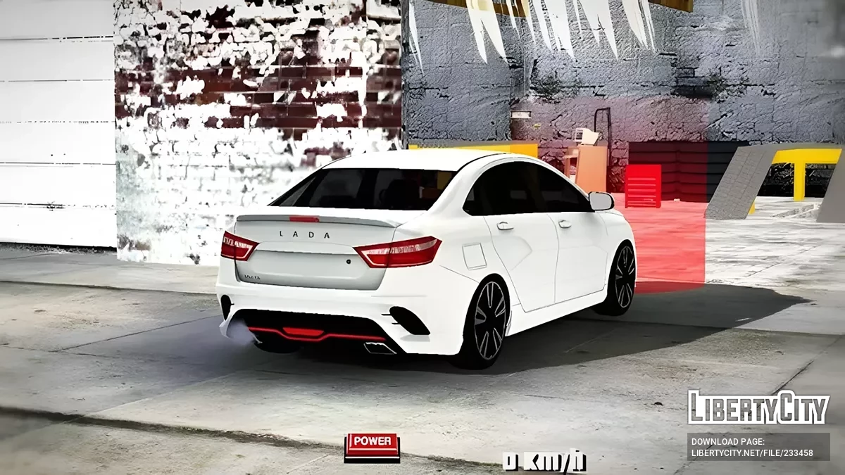 Lada Vesta Sport Baku Azerbaijan / GTA San Andreas (iOS, Android)