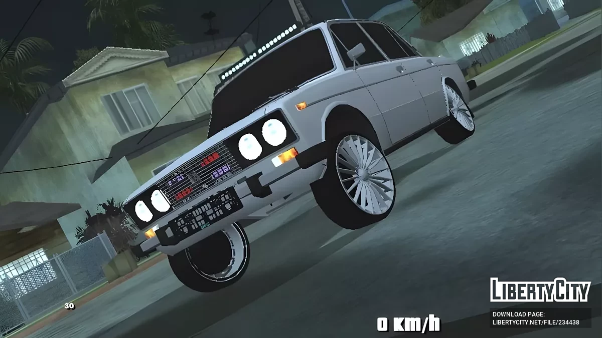 ВАЗ 2106 Oper (Uzbek Sedan) / GTA San Andreas (iOS, Android)