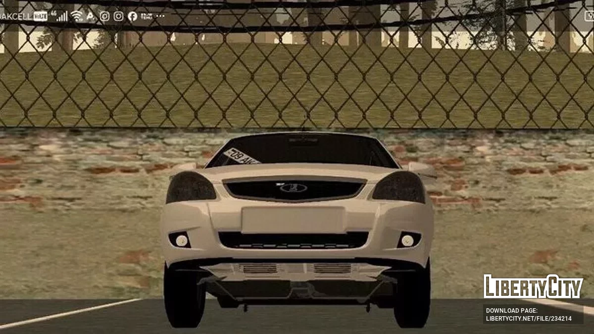 ВАЗ 2170 Azelow / GTA San Andreas (iOS, Android)