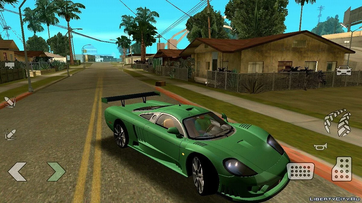 Saleen S7 Twin Turbo (только DFF) / GTA San Andreas (iOS, Android)