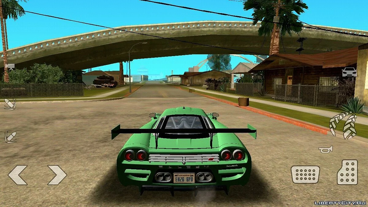 Saleen S7 Twin Turbo (только DFF) / GTA San Andreas (iOS, Android)