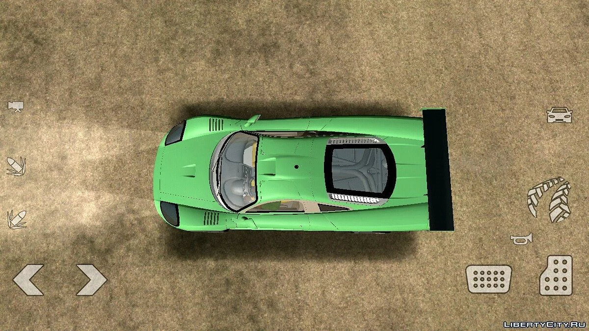 Saleen S7 Twin Turbo (только DFF) / GTA San Andreas (iOS, Android)