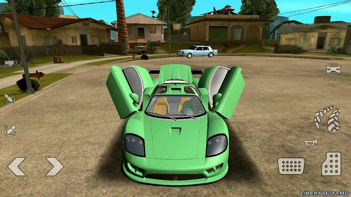 Saleen S7 Twin Turbo (только DFF) / GTA San Andreas (iOS, Android)