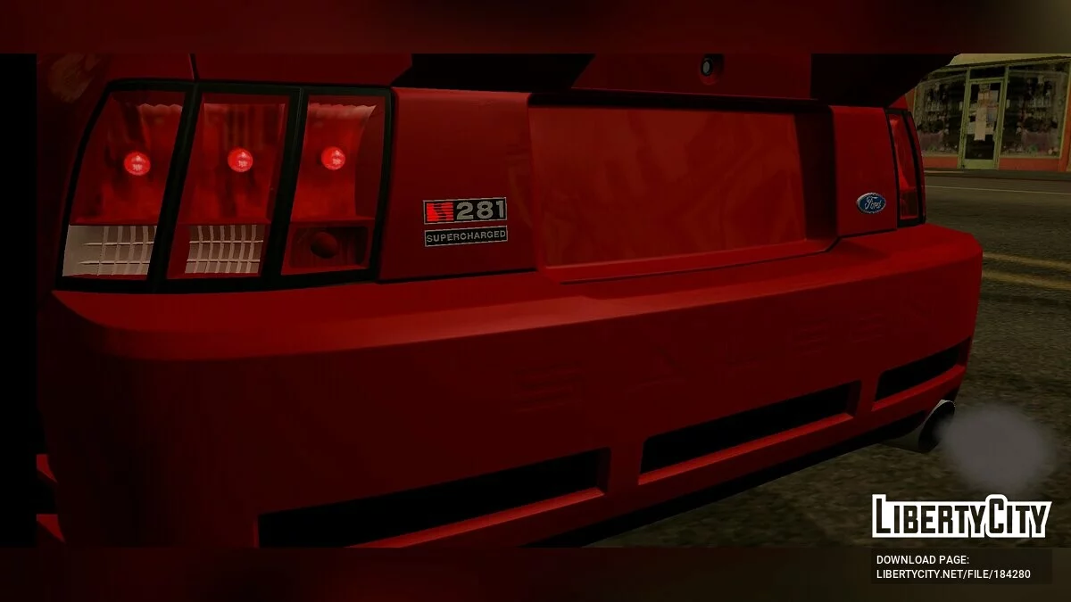 Saleen S281 Supercharged (только DFF) / GTA San Andreas (iOS, Android)