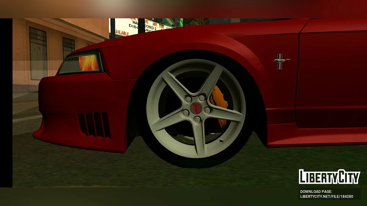 Saleen S281 Supercharged (только DFF) / GTA San Andreas (iOS, Android)