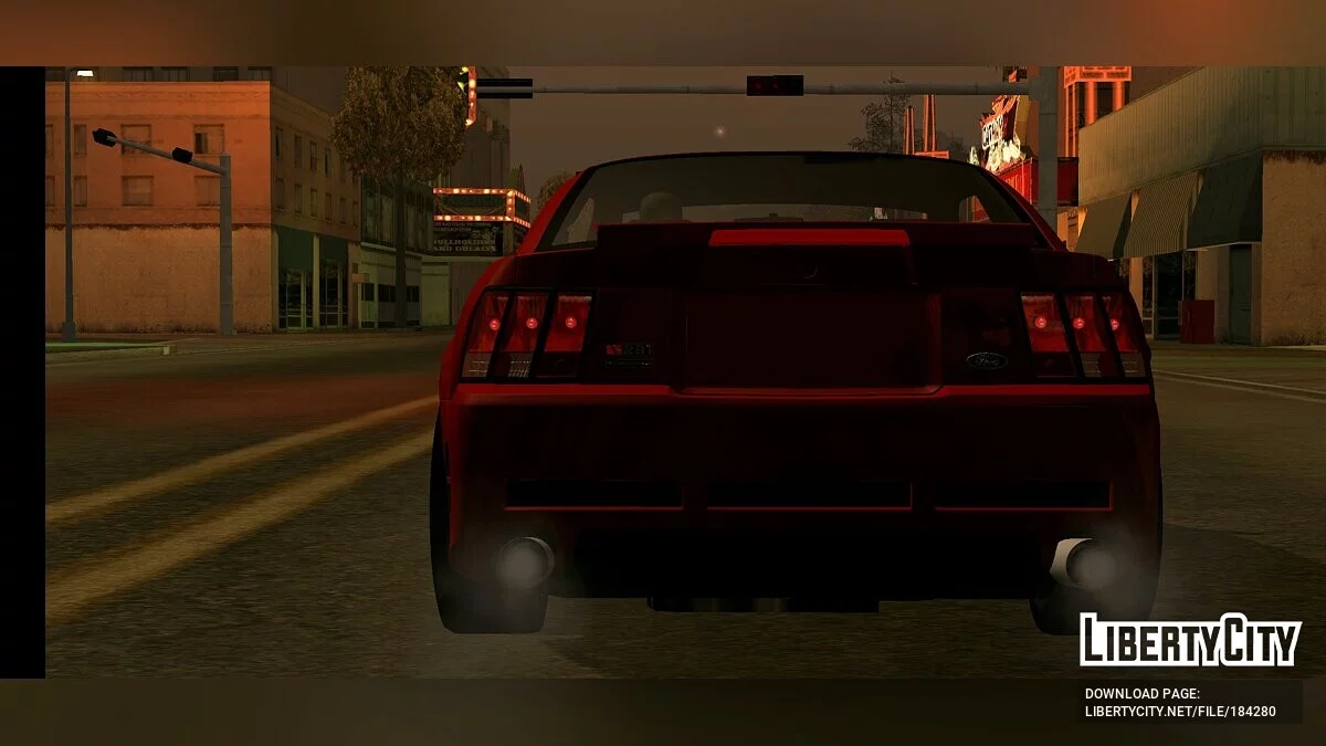 Saleen S281 Supercharged (только DFF) / GTA San Andreas (iOS, Android)