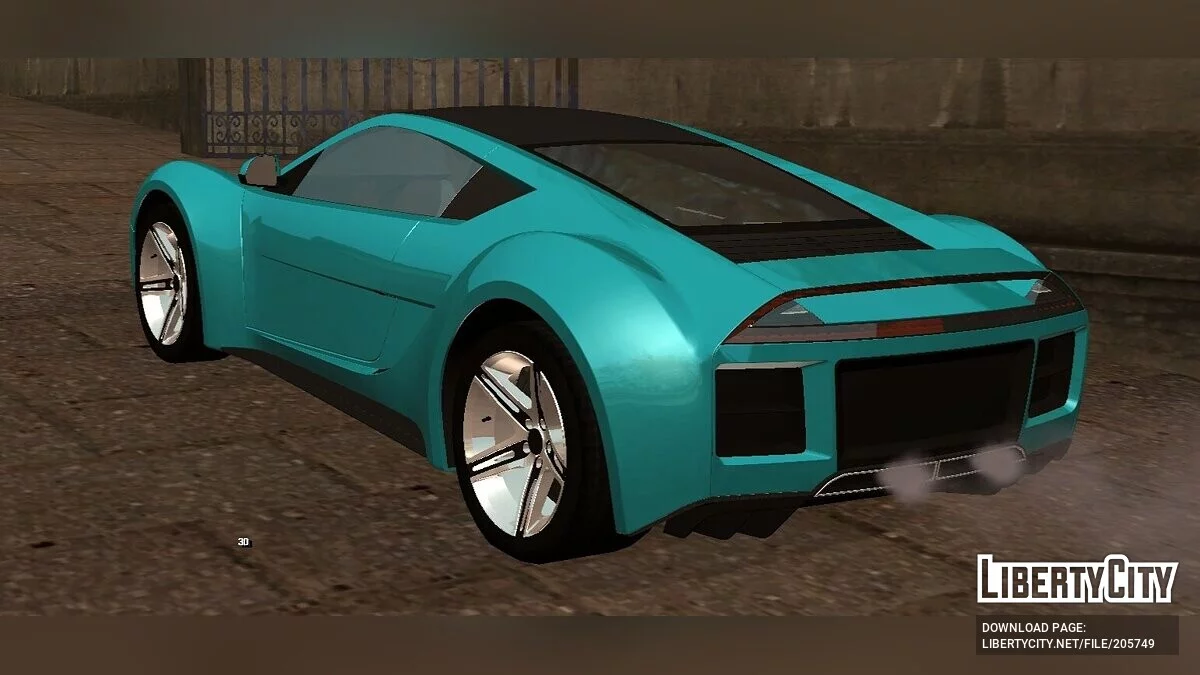 Saleen S5S Raptor '10 (только DFF) / GTA San Andreas (iOS, Android)
