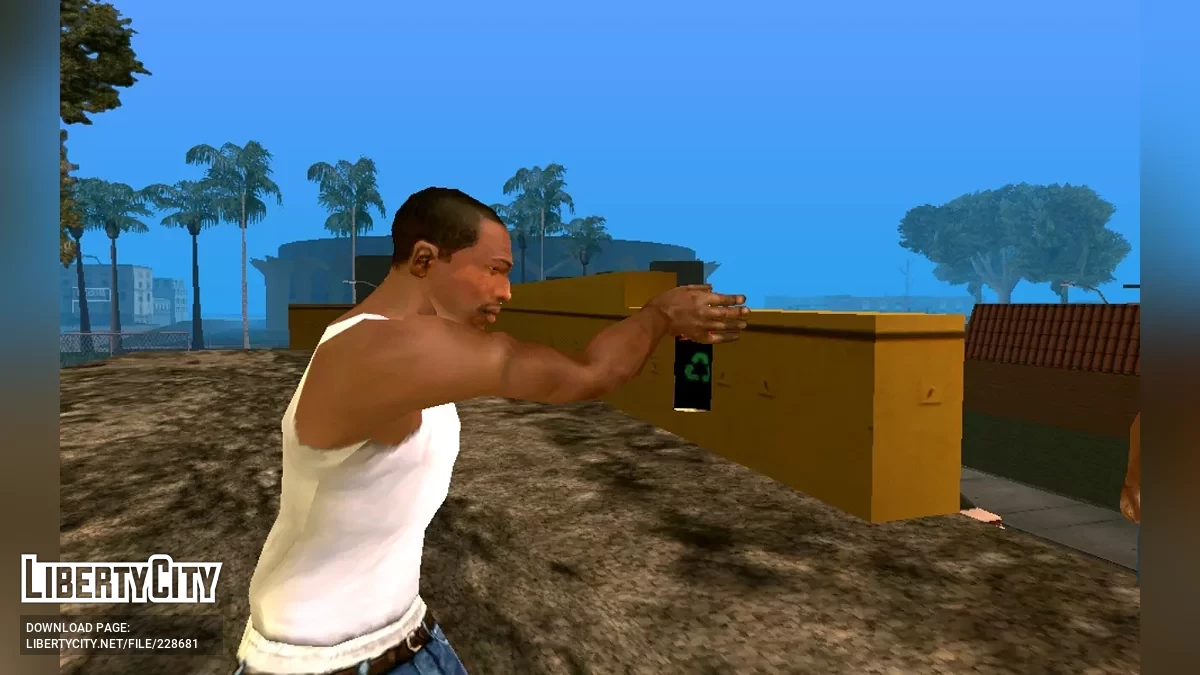 Новая текстура спрея / GTA San Andreas (iOS, Android)