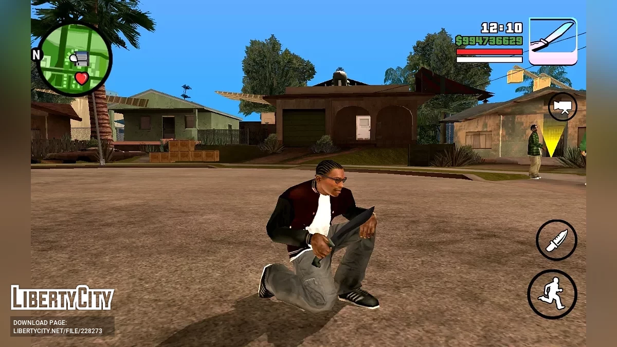 Пакет оружия из GTA Vice City / GTA San Andreas (iOS, Android)