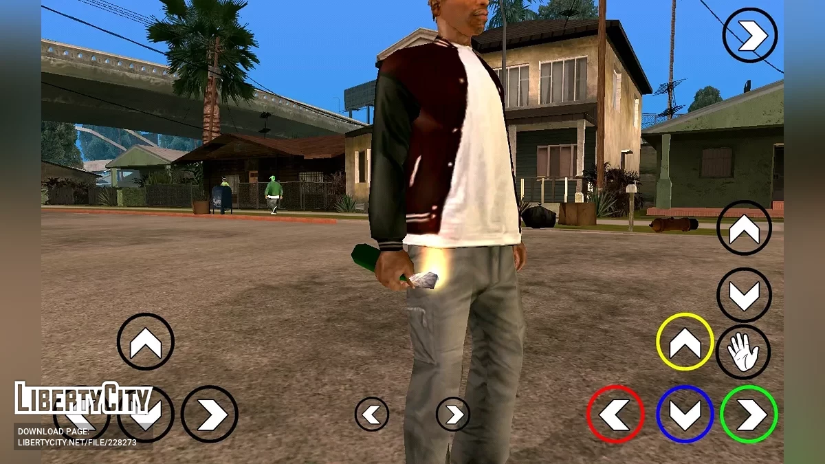 Пакет оружия из GTA Vice City / GTA San Andreas (iOS, Android)