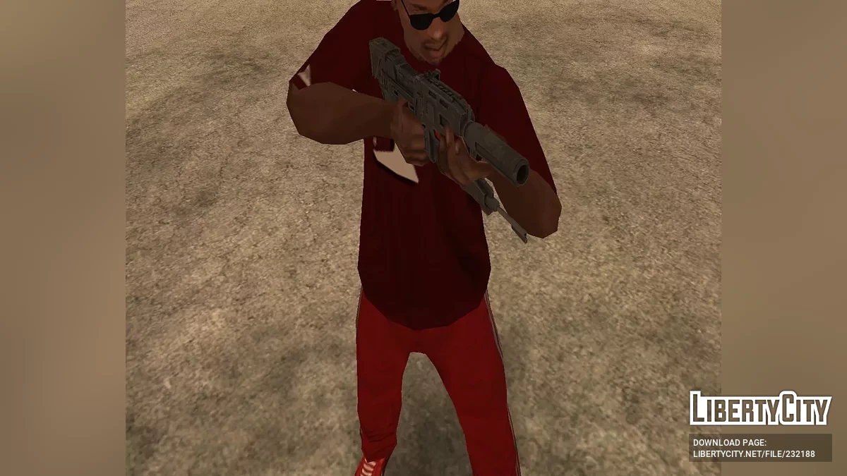 Плазменное оружие Skynet V96 / GTA San Andreas (iOS, Android)