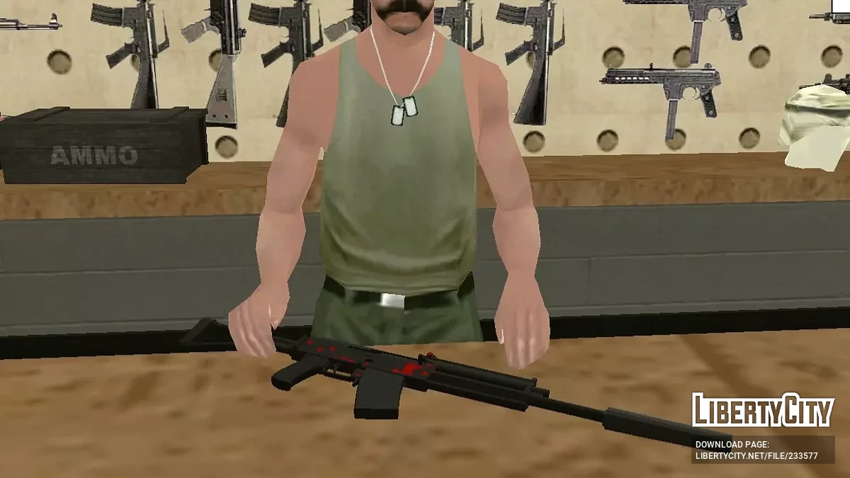 Сборник оружия (Только DFF) / GTA San Andreas (iOS, Android)