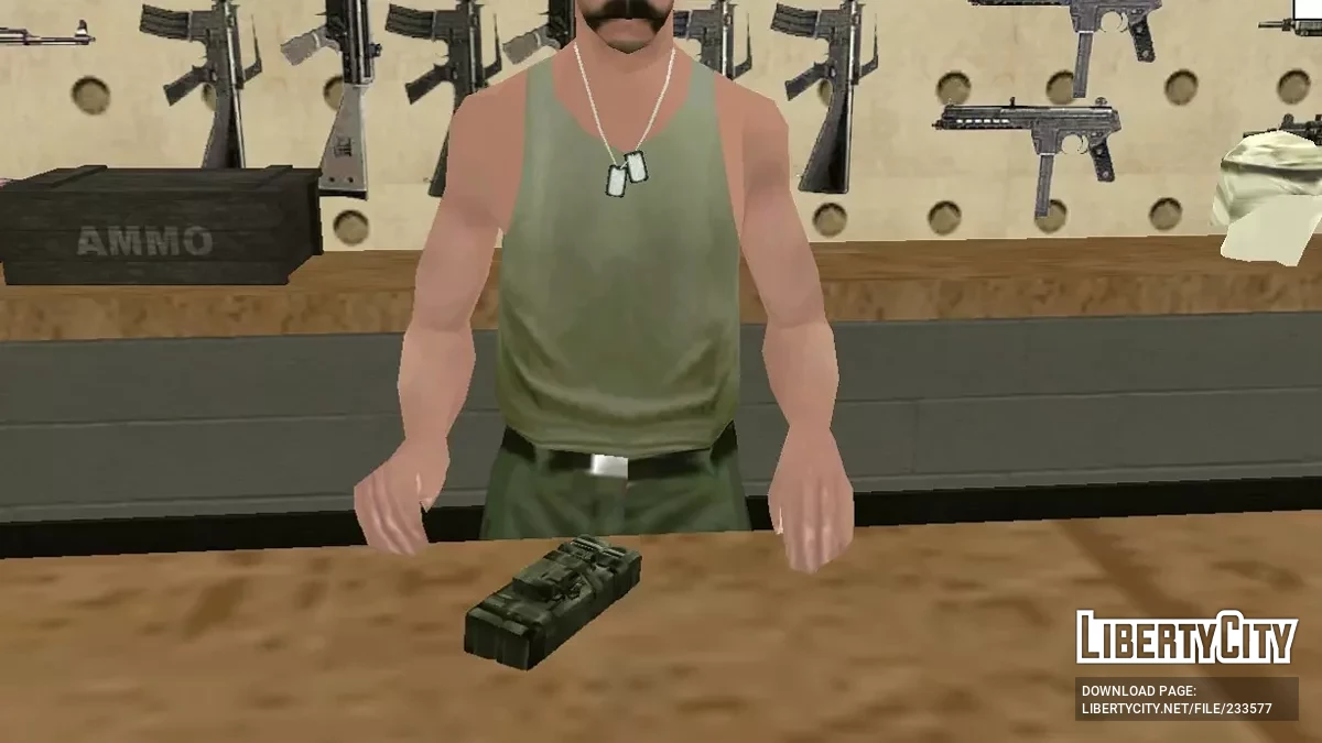 Сборник оружия (Только DFF) / GTA San Andreas (iOS, Android)