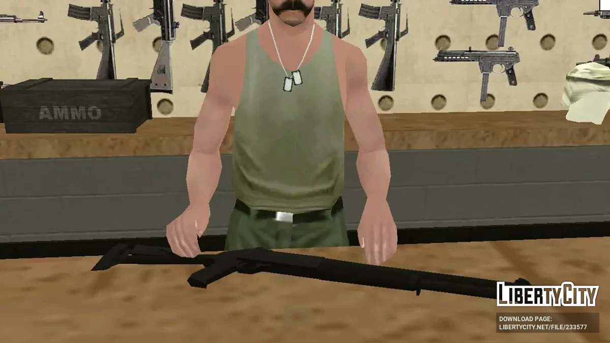 Сборник оружия (Только DFF) / GTA San Andreas (iOS, Android)