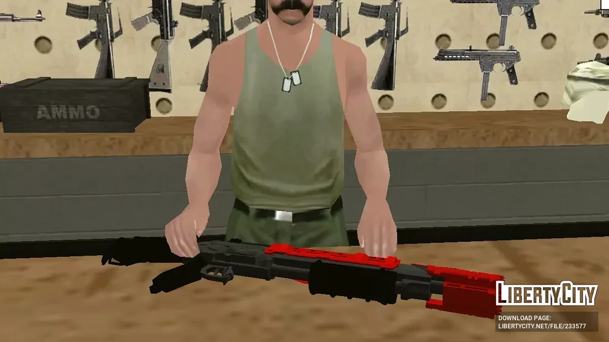 Сборник оружия (Только DFF) / GTA San Andreas (iOS, Android)