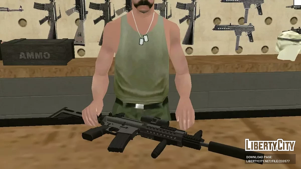 Сборник оружия (Только DFF) / GTA San Andreas (iOS, Android)