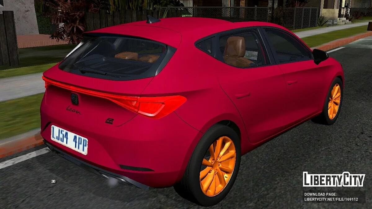 Seat Leon Hybrid (только DFF) / GTA San Andreas (iOS, Android)