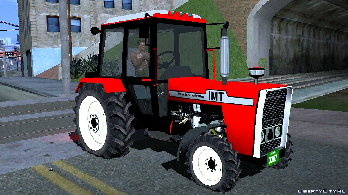 Замена tractor.dff в GTA San Andreas (iOS, Android) (9 файлов)