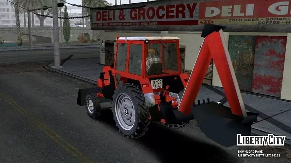 JuMZ 6KL Excavator / GTA San Andreas (iOS, Android)