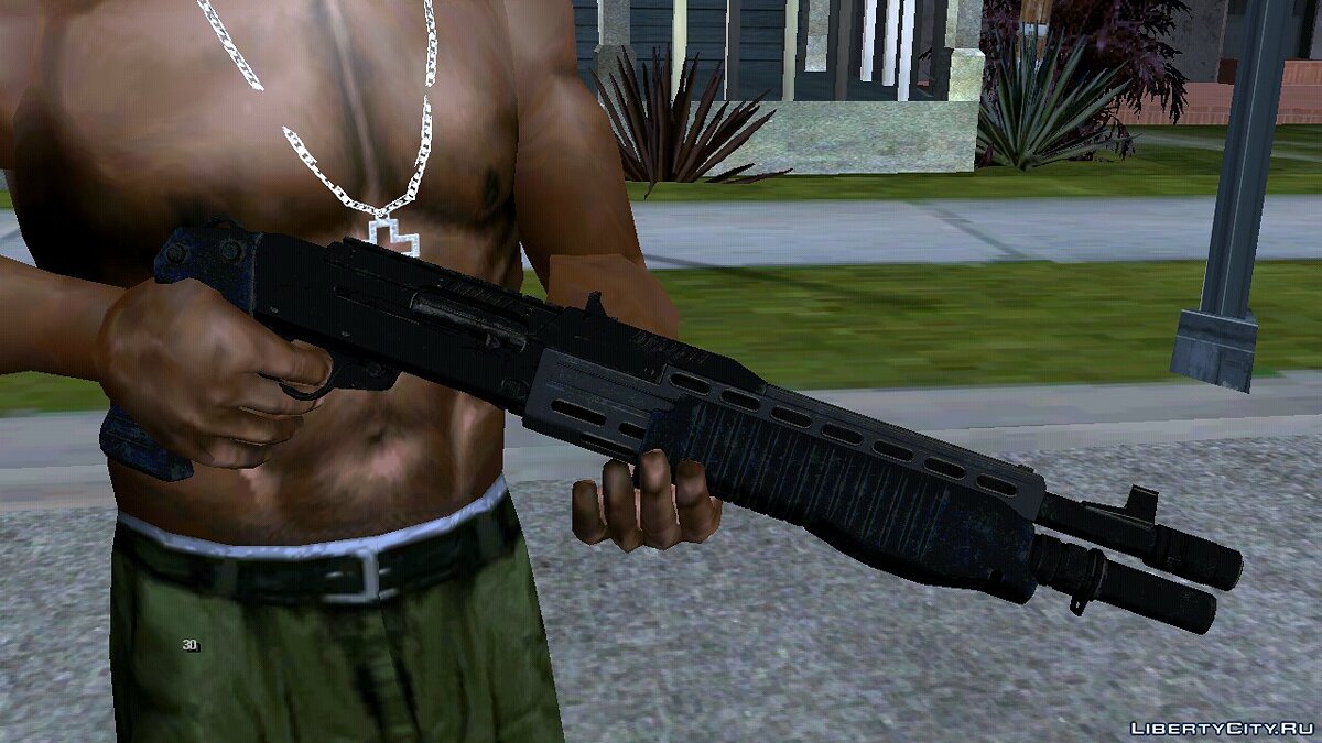 Скачать SPAS-12/S Shotgun для GTA San Andreas (iOS, Android)