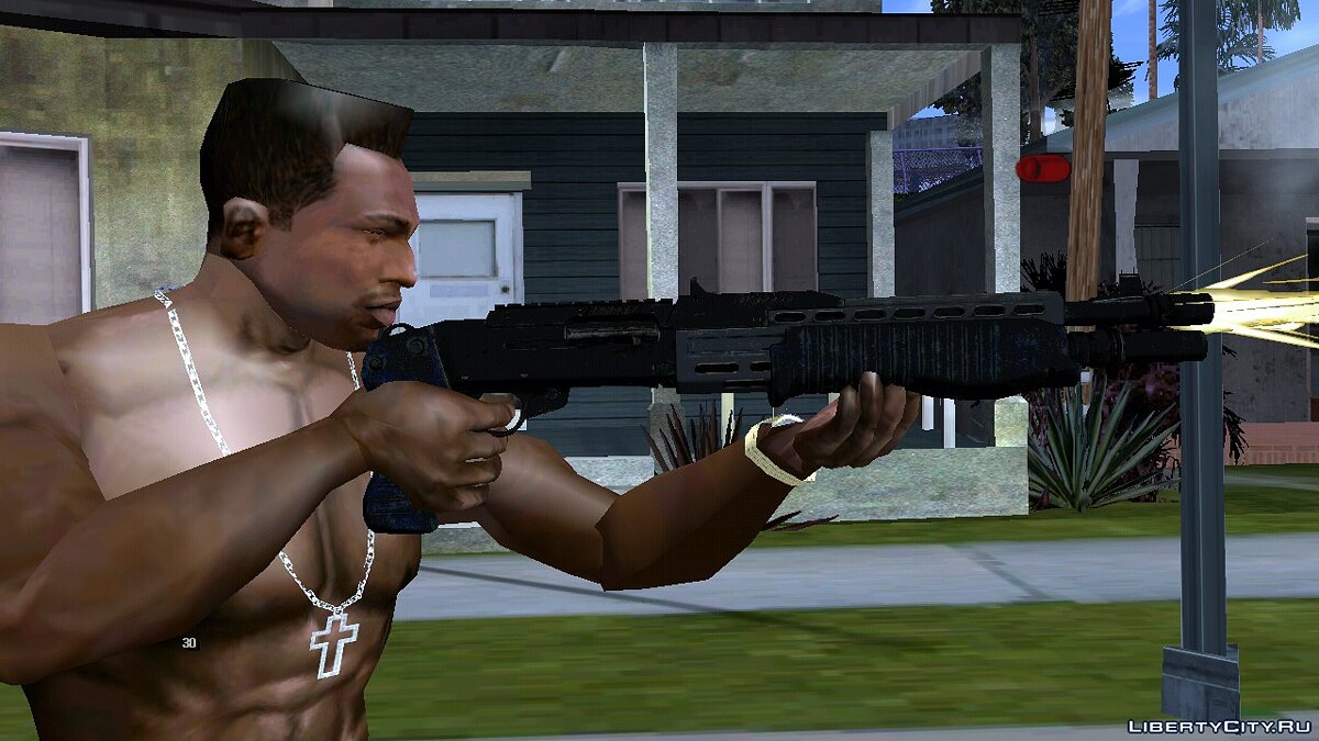 Скачать SPAS-12/S Shotgun для GTA San Andreas (iOS, Android)