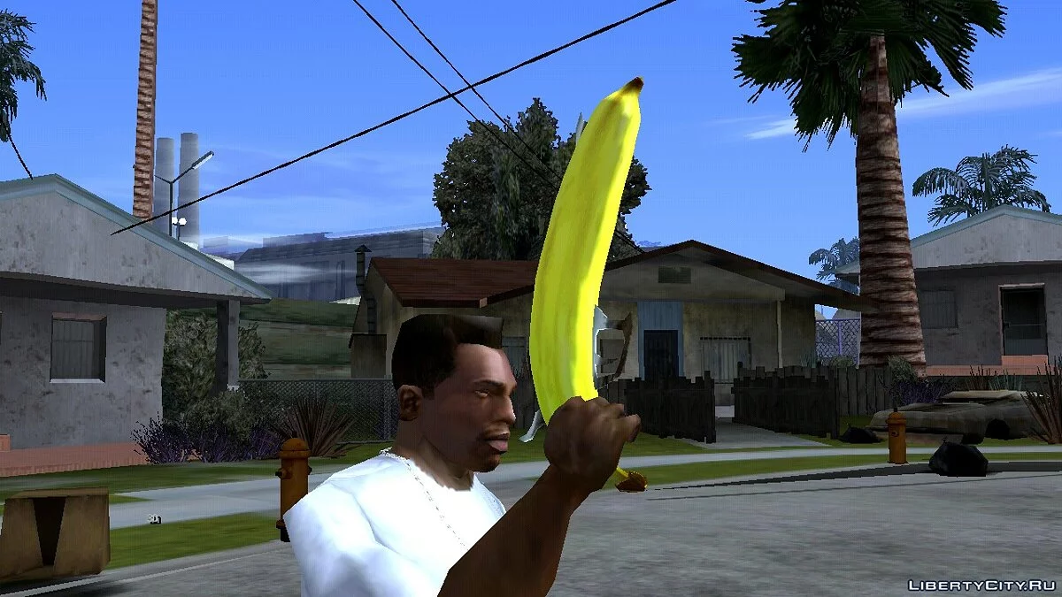 Пистолет-банан / GTA San Andreas (iOS, Android)