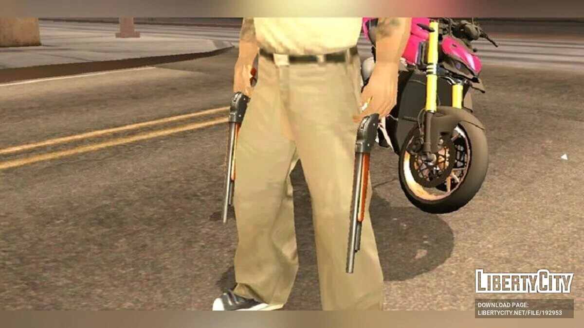 M1887 из Free Fire / GTA San Andreas (iOS, Android)